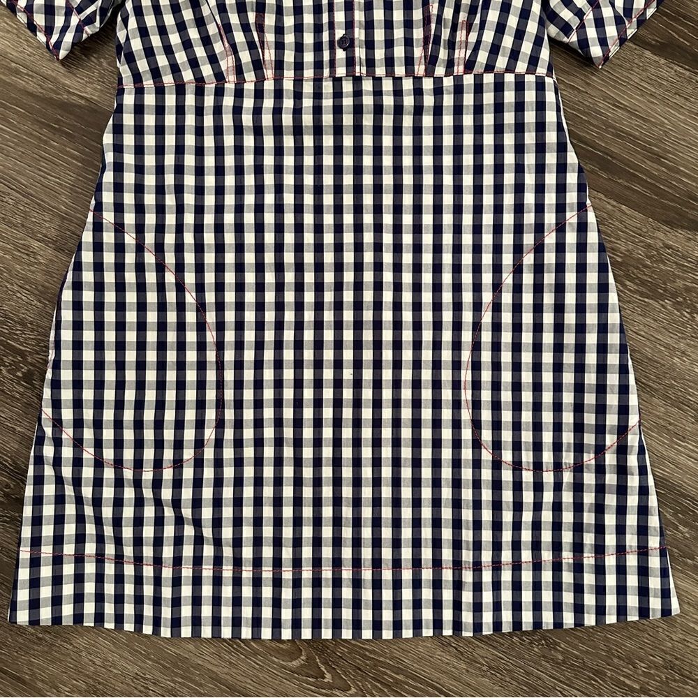 Lee Mathews Bessie Check Mini Dress - Picture 2 of 11